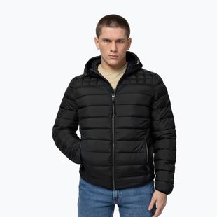 Férfi téli dzseki Pitbull Foothill Hooded Padded black