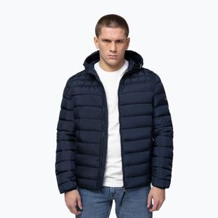 Férfi télikabát Pitbull Foothill Hooded Padded dark navy