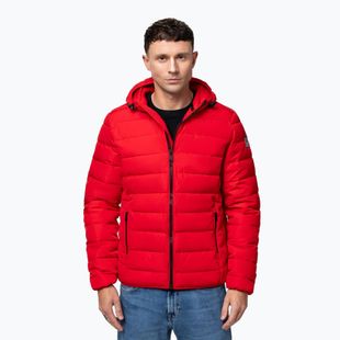 Férfi téli dzseki Pitbull Seacoast 3 Quilted Hooded