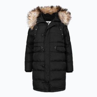 Női téli dzseki Pitbull Queenston Padded Hooded black