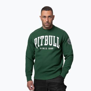 Férfi pulóver Pitbull Norton Crewneck green