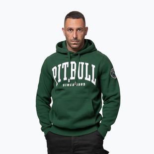Férfi pulóver Pitbull Norton Hooded hunter green