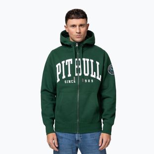 Férfi kapucnis pulóver Pitbull Norton Hooded Zip hunter green