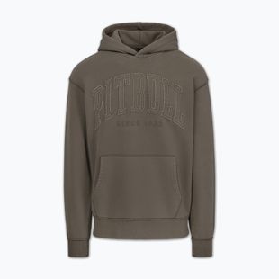 Férfi pulóver Pitbull Orlando Hooded major olive