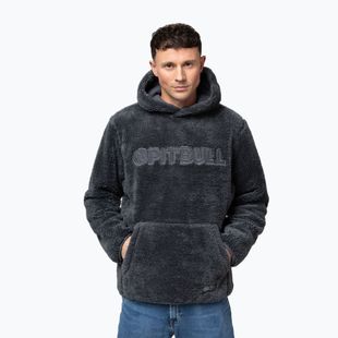 Férfi pulóver Pitbull Aragon Hooded graphite