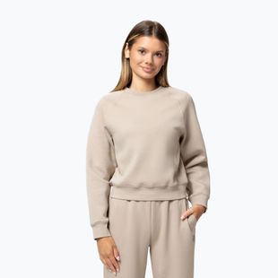 Női pulóver Pitbull Discovery Crewneck Sweatshirt cappuccino