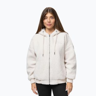 Női kapucnis cipzáras pulóver Pitbull Daisy Hooded Zip light beige