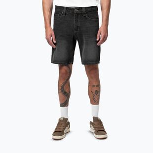 Pitbull Bayside Jeans Pocket fekete férfi rövidnadrág