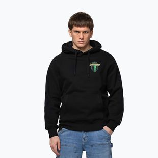 Férfi kapucnis pulóver Pitbull Bjj Fight Dvsn Hooded black