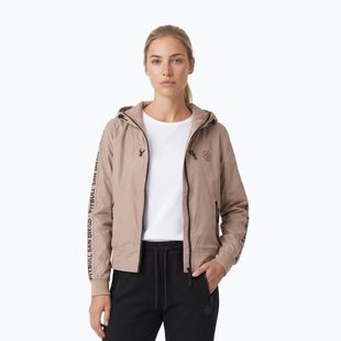 Női kabát Pitbull Aaricia Stripes Nylon Hooded dark sand