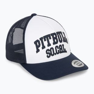 Czapka z daszkiem męska Pitbull SO.CAL. Retro Trucker black/white