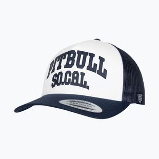 Czapka z daszkiem męska Pitbull SO.CAL. Retro Trucker black/white