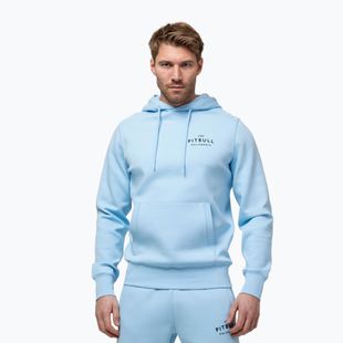 Férfi pulóver Pitbull Sampson Hooded Sweatshirt sky blue