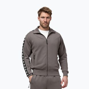 Férfi pulóver Pitbull Track Jacket Powers taupe
