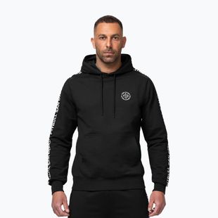 Férfi pulóver Pitbull Tape Parker Hooded black