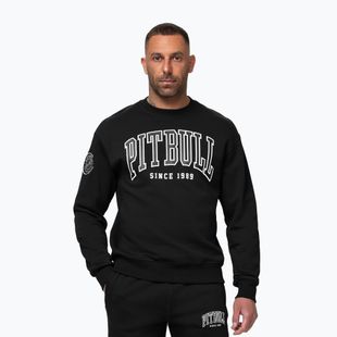 Férfi pulóver Pitbull Badger Crewneck black