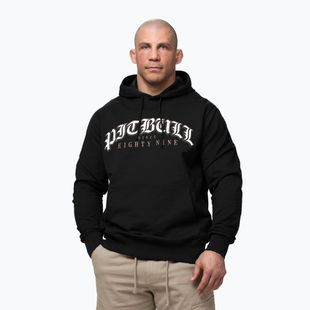 Férfi pulóver Pitbull Tatto Hooded black