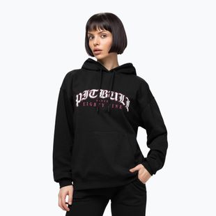 Női pulóver Pitbull Tatto Hooded black