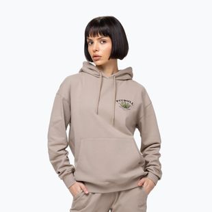 Női pulóver Pitbull Bullets & Blooms Hooded sand savana