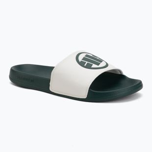 Férfi papucsok Pitbull Logo bottle green