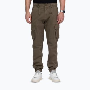 Férfi nadrág Pitbull Proctor Drawstring Jogger Cargo olive