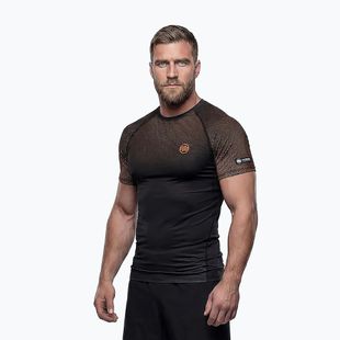Férfi rashguard Pitbull Belt Rashguard brown