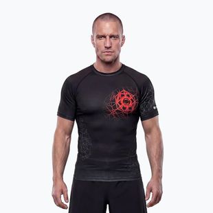 Férfi rashguard Pitbull Ray Rashguard fluo/red