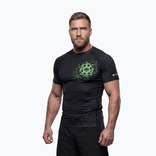 Férfi rashguard Pitbull Ray Rashguard fluo green