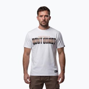 Férfi póló Pitbull Best Coast white