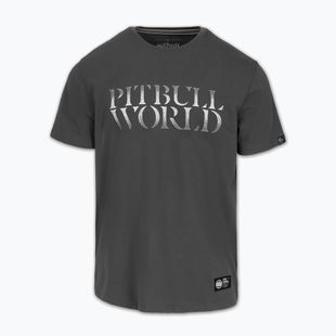 Férfi póló Pitbull World graphite