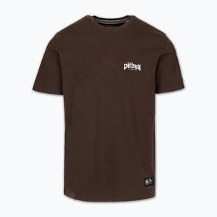 Férfi póló Pitbull O'Side Small chocolate
