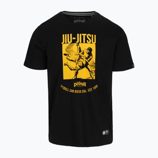Férfi póló Pitbull Jiu-Jitsu black
