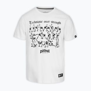 Férfi póló Pitbull Multisport white