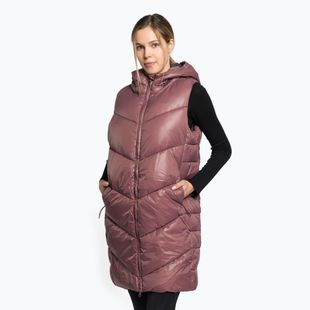 Női 4F mellény barna H4Z22-KUDP006