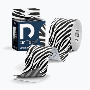 Kineziológiai tapasz DrTape Kinesiology Tape zebra