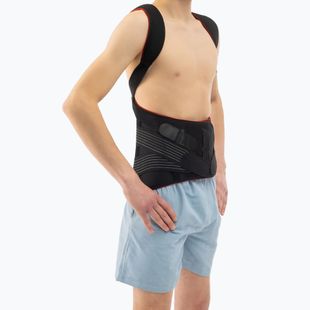 Ágyéki-keresztcsonti öv MSupport Red black