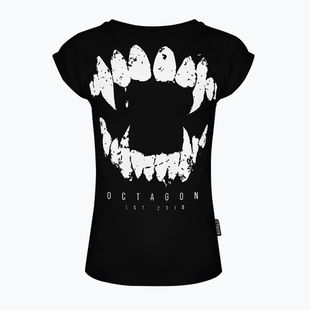 Férfi póló Octagon Teeth fekete