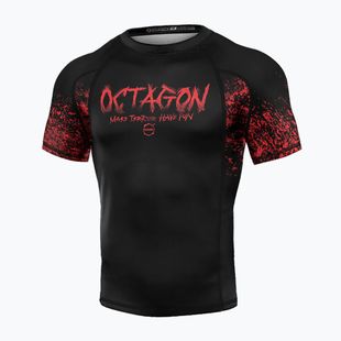 Octagon Premium Férfi Rashguard Make Terror Have Fun fekete/többszínű