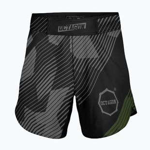 Octagon Broken Line MMA férfi edzőnadrág fekete