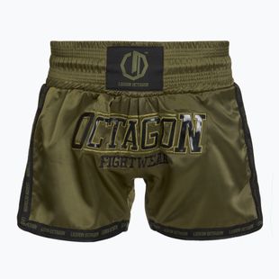 Edzőshortok Octagon Kickboxing/Muay Thai Legion Future Premium army green