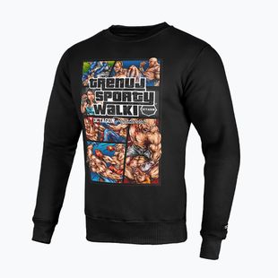 Férfi Octagon Training Combat Sports pulóver fekete