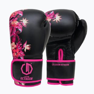 Bokszkesztyűk Octagon Legion Flower black/pink