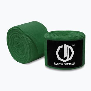 Boxkesztyű kötések Octagon Legion Standard 500 cm dark green