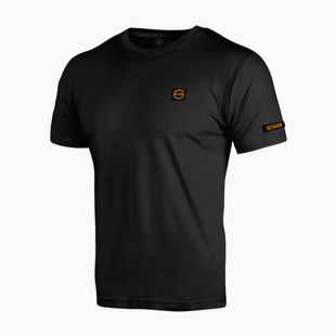 Férfi póló Octagon Small Logo black/orange