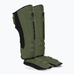 Sípcsont- és lábfejvédők Octagon Legion Enforcer dark green