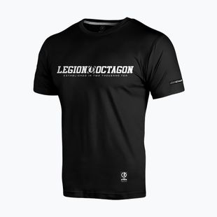 Férfi póló Octagon Legion Unique black/white