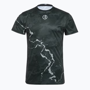 Férfi edző póló Octagon Marble Camo black