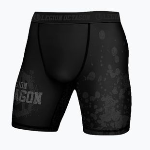 Férfi edző rövidnadrág Octagon Legion Grunge black/grey