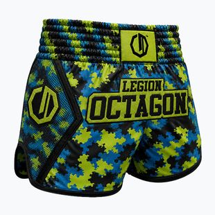 Edző rövidnadrágok Octagon Legion Kickboxing/Muay Thai Premium toxic unit