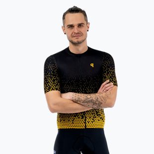 Férfi kerékpáros mez Quest Golden